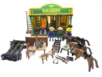 Set Saloon Western