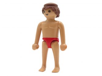 Mann Badezimmer Badehose