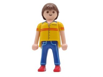 Mann Vater Dosenwerfen