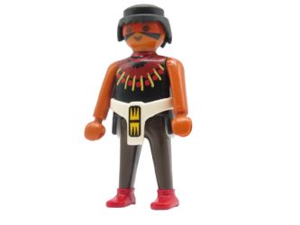 Mann Indianer Medizinmann