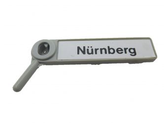 Hinweisschild Nrnberg