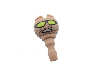 Mann Kopf 2 Gesichter