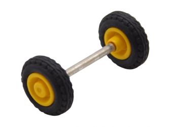 Achse m Räder 10x40mm