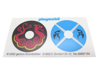 Aufkleber Schild Wikinger